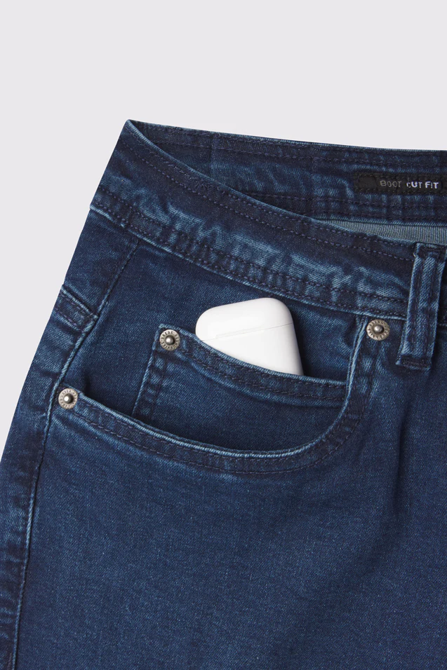 Boot Cut Athletic Fit Jeans - Image 3