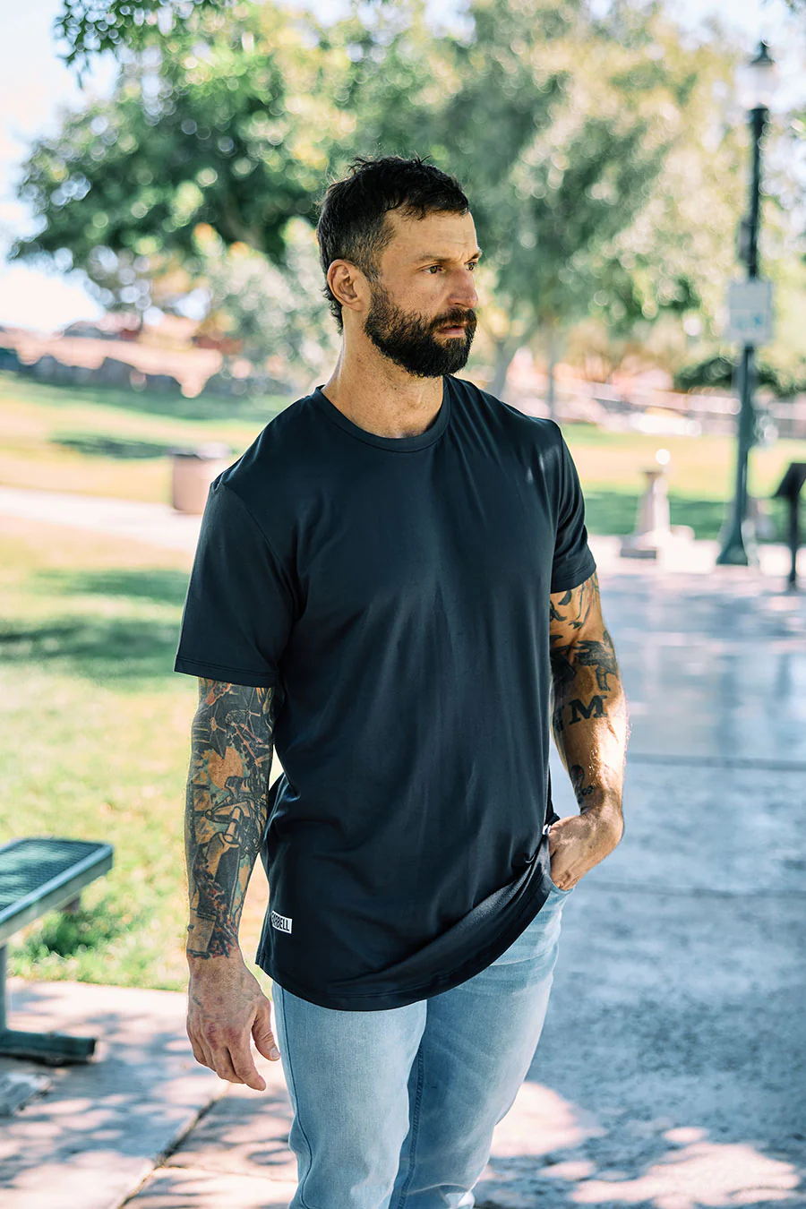 Fitted Drop Hem - Image 35