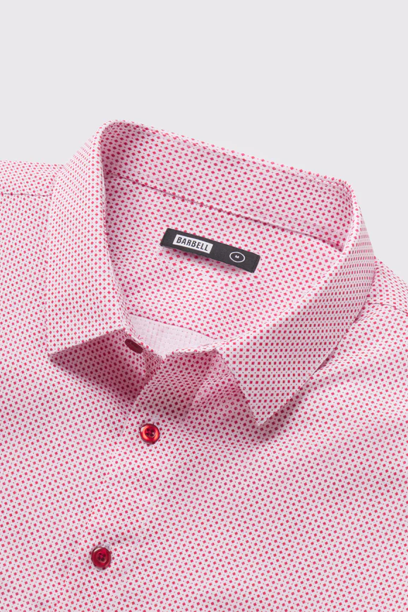 Motive Pattern Dress Shirt - Image 28