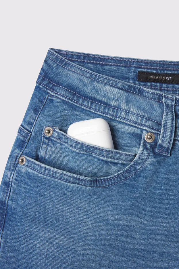 Relaxed Athletic Fit Jeans - Image 11